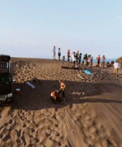 [La Paz] Sand dune boarding at El Mogote