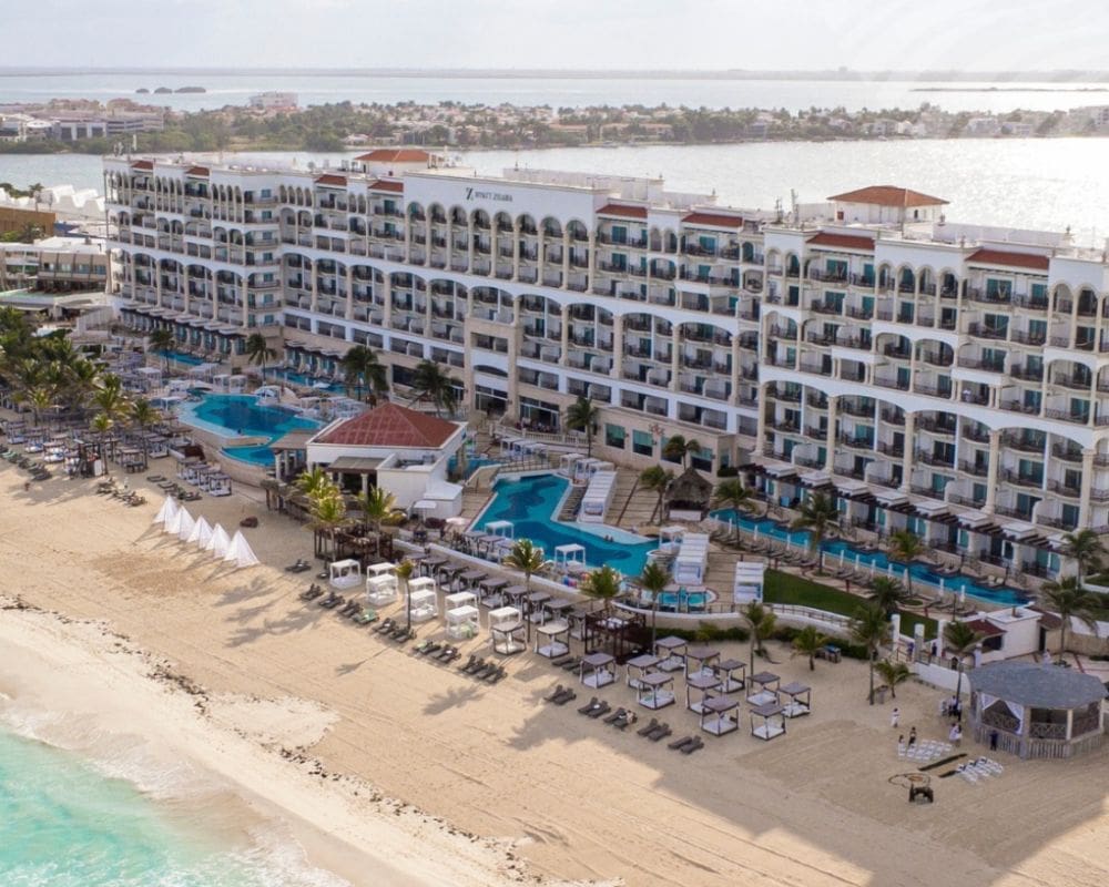 All-inclusive resort in Cancun in December