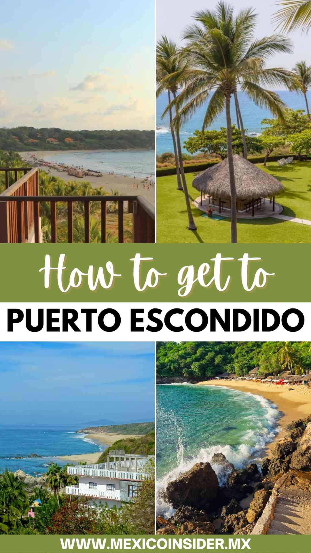 how to get to puerto escondido