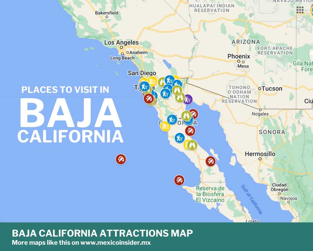 baja california attractions