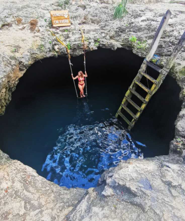 cenote calavera mexico