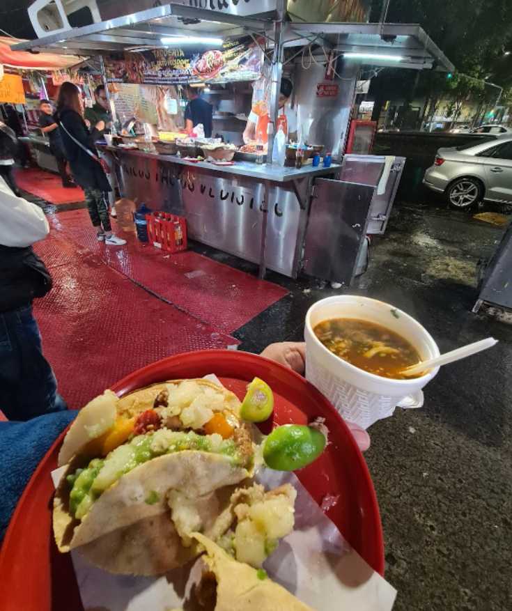 roma mexico city street food