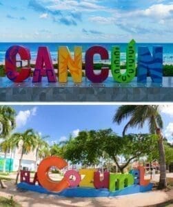 Cancun vs Cozumel