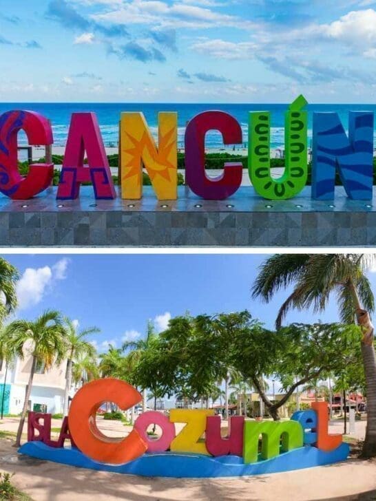 Cancun vs Cozumel