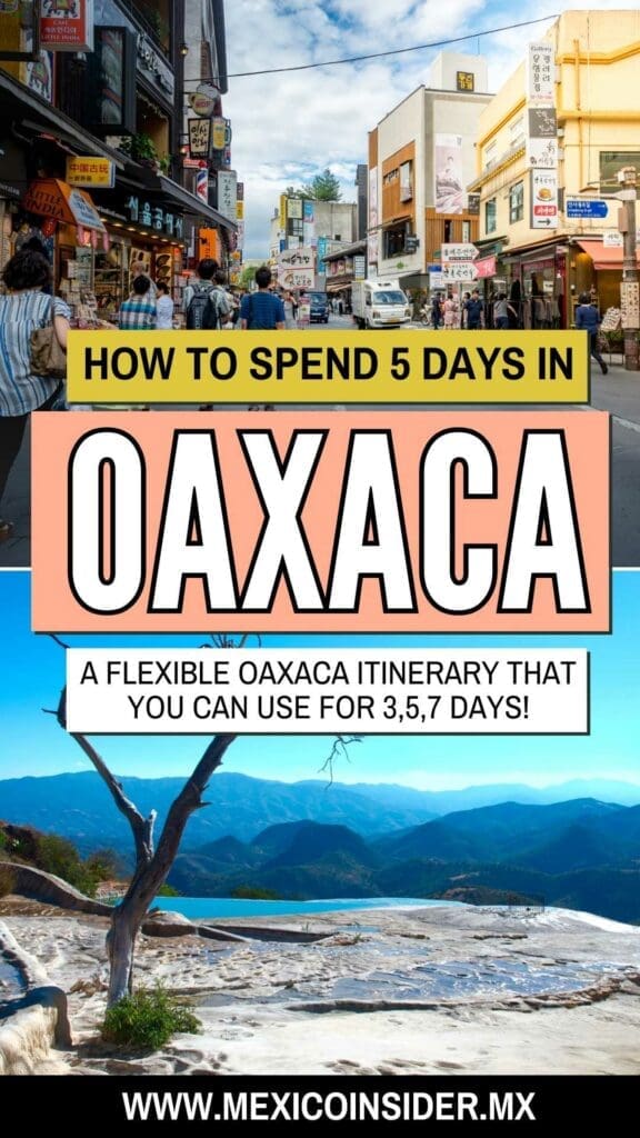 oaxaca itinerary