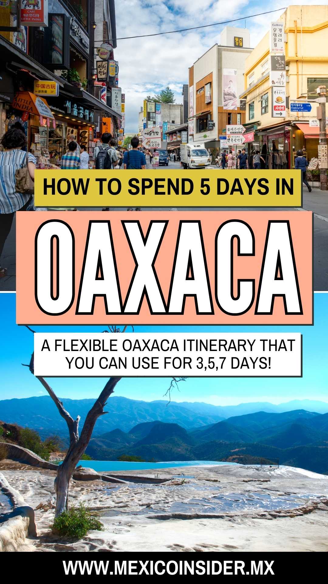 oaxaca itinerary