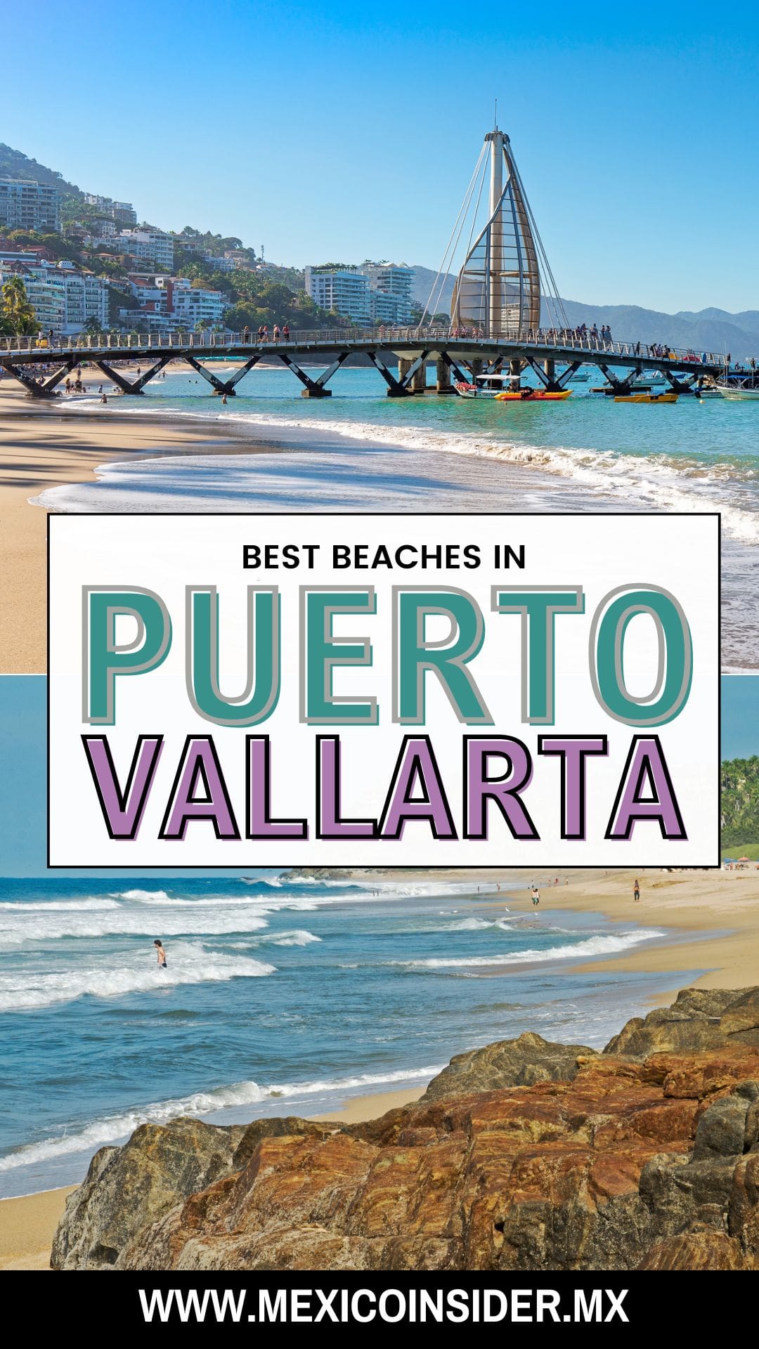 Beaches in Puerto Vallarta, Mexico