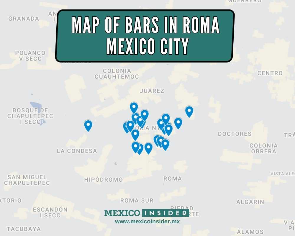 bars in roma mexico city