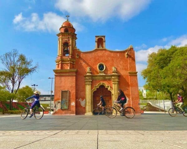 Mexico City Taco Tour on a Bike
