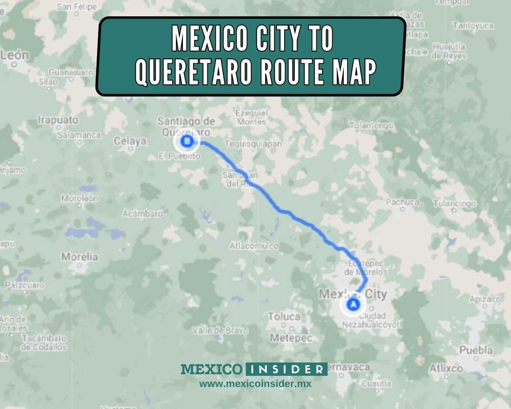 mexico city to queretaro