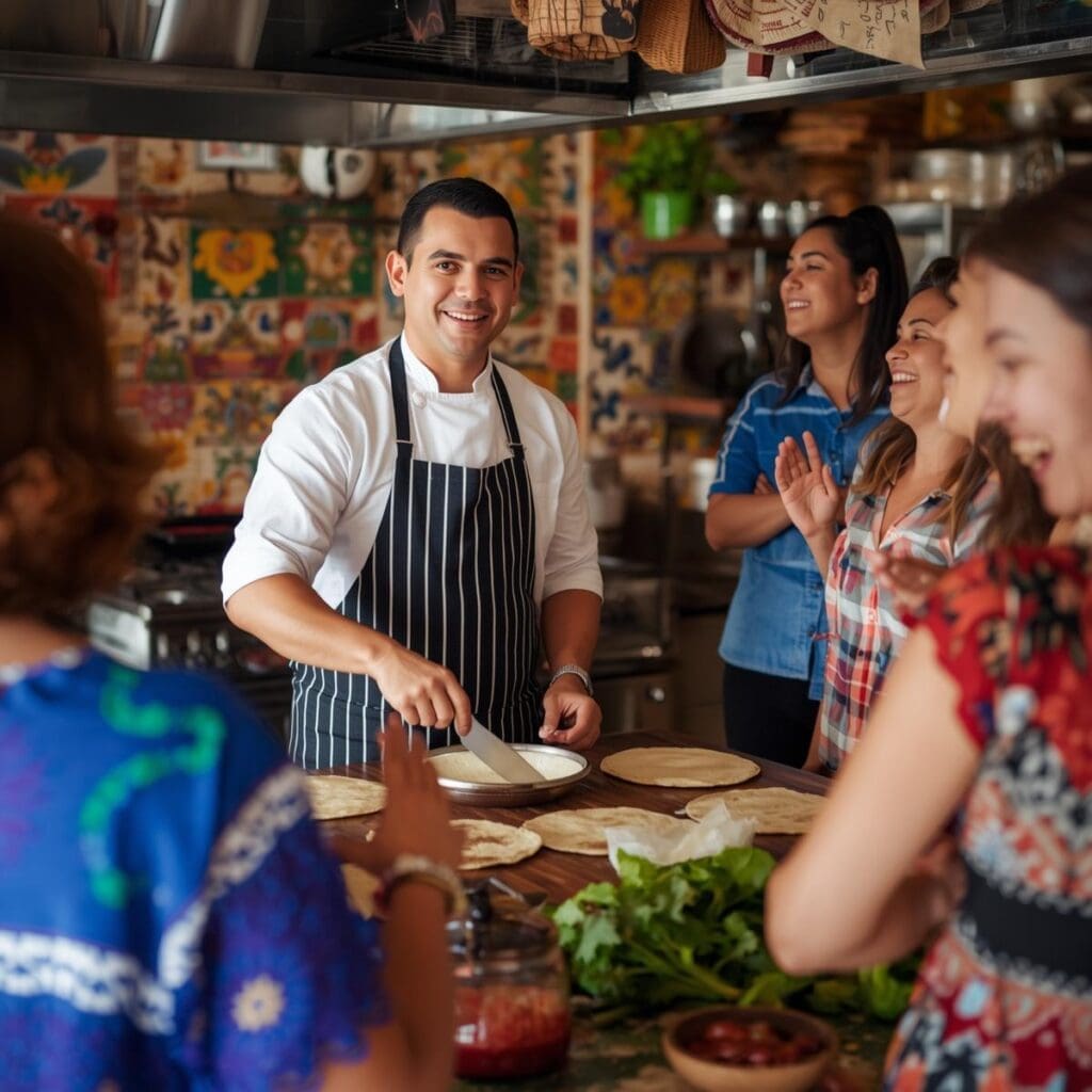 tortilla cooking class in Mexico City