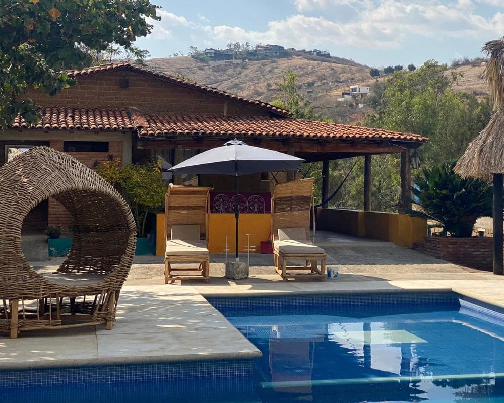 Oaxaca City hostel with pool