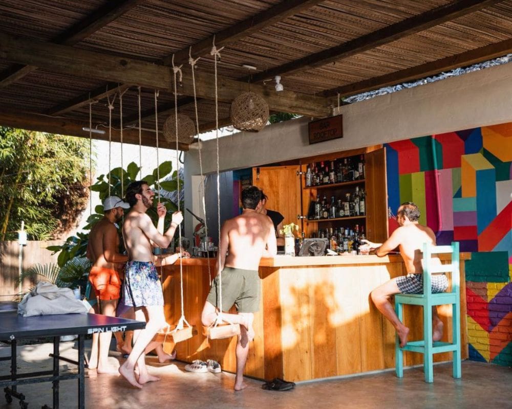 Best hostel in Puerto Escondido Mexico for digital nomad