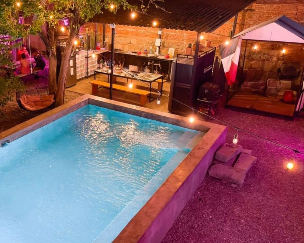 hostel with pool in Oaxaca City