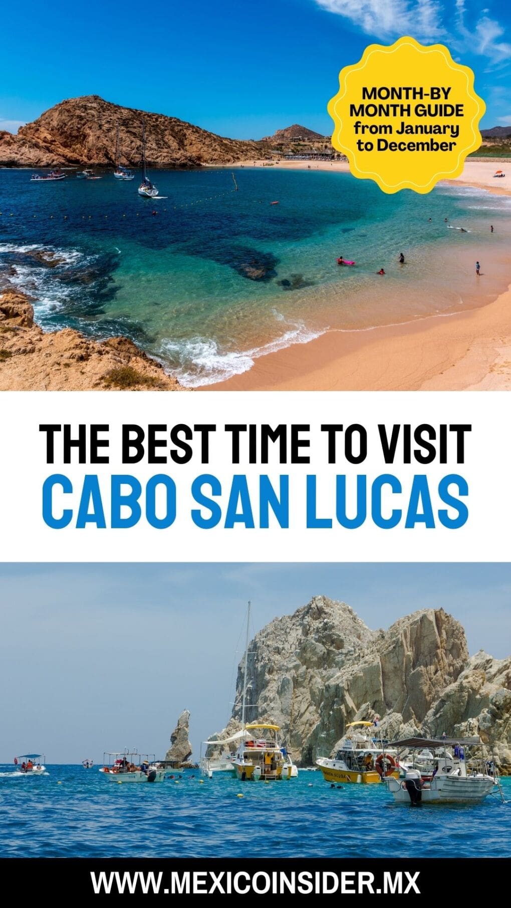 A month-by-month guide on the best time to visit Cabo San Lucas ...