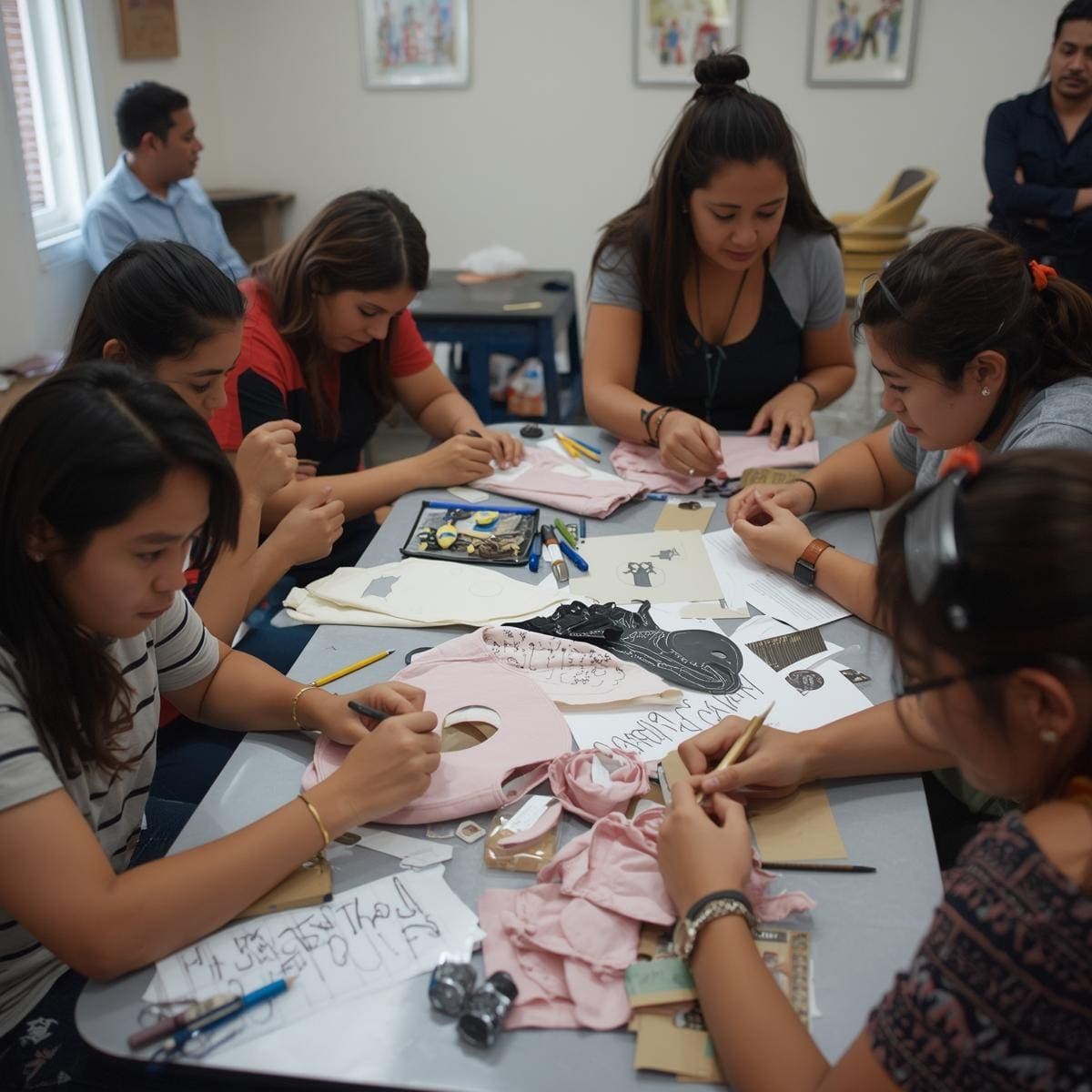 Create your own mask at a Lucha Libre Mask Workshop in Mexico City - Image 3