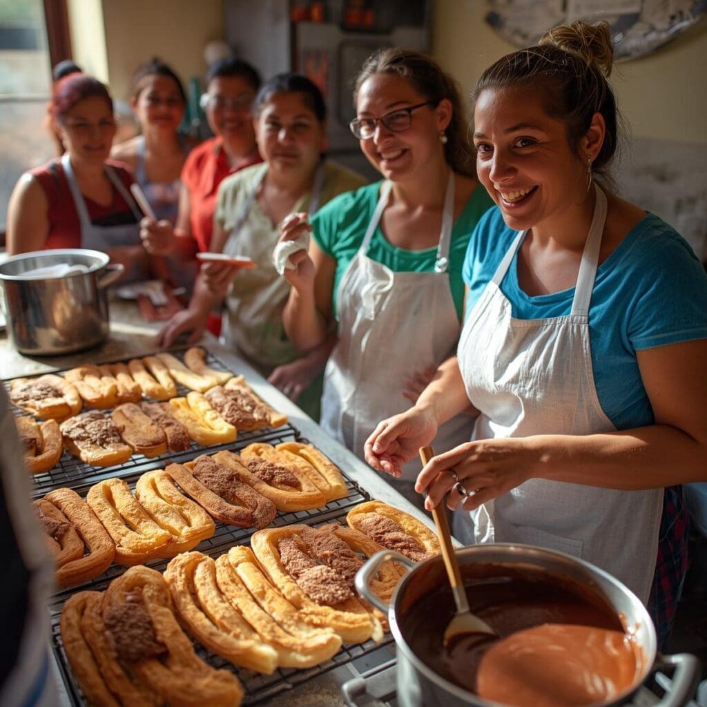 churros cooking class in mexico city
